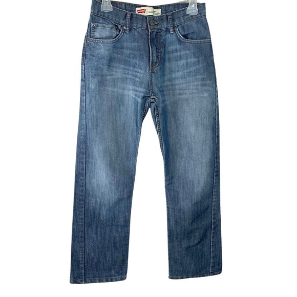 Levi's 514 Jeans Youth 18 Regular Slim Straight Leg Blue - Picture 1 of 9